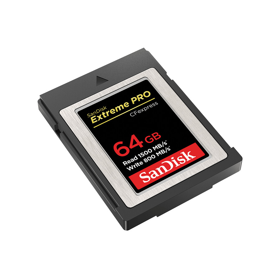 scheda sandisk extreme pro cfexpress da 64 gb di tipo b sandisk