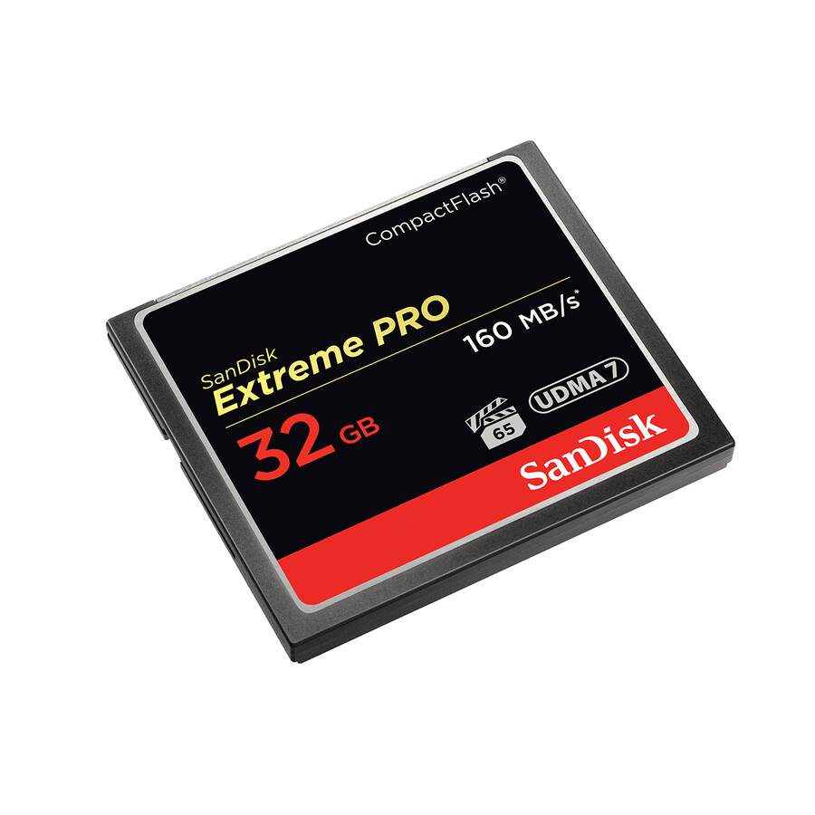 scheda di memoria compactflash extreme pro da 128 gb sandisk