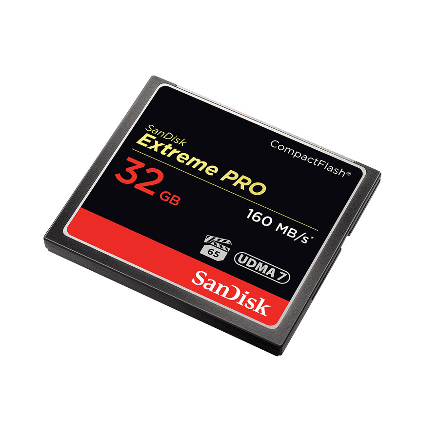 scheda di memoria compactflash extreme pro da 256 gb sandisk