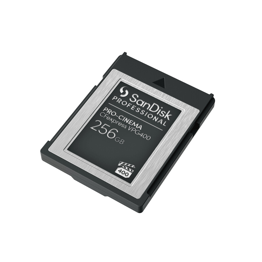 256 gb pro-cinema cfexpress vpg400 tipo b sandisk