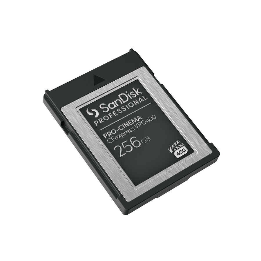 256 gb pro-cinema cfexpress vpg400 tipo b sandisk