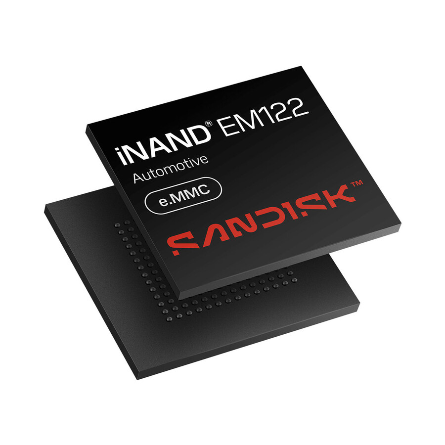 64 gb 3d nand automotive e.mmc sandisk