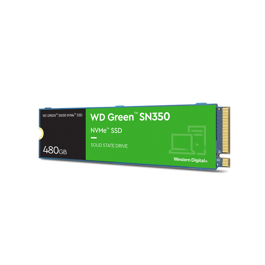 ssd tlc wd green sn350 nvme da 480 gb ricertificato sandisk