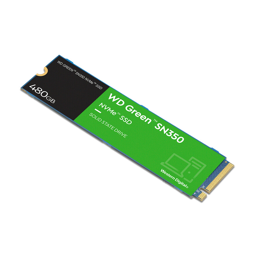 ssd tlc wd green sn350 nvme da 480 gb ricertificato sandisk