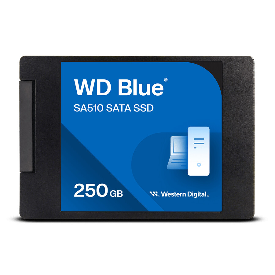 ssd sata wd blue sa510 da 250 gb con custodia da 257 mm sandisk