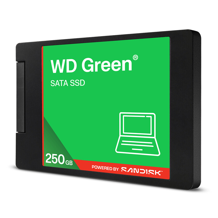 ssd wd green sata da 250 gb e 25 pollici con case da 257 mm sandisk