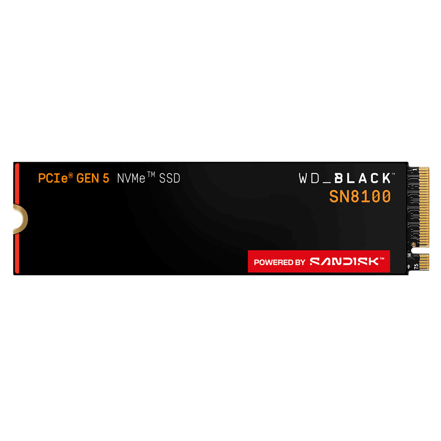 ssd nvme wd_black sn8100 da 4 tb senza dissipatore di calore sandisk