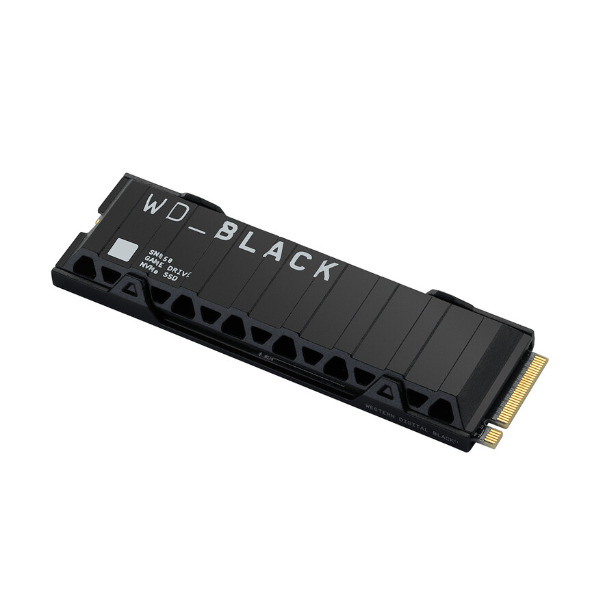 ssd wd_black sn850 nvme da 500 gb con dissipatore di calore sandisk