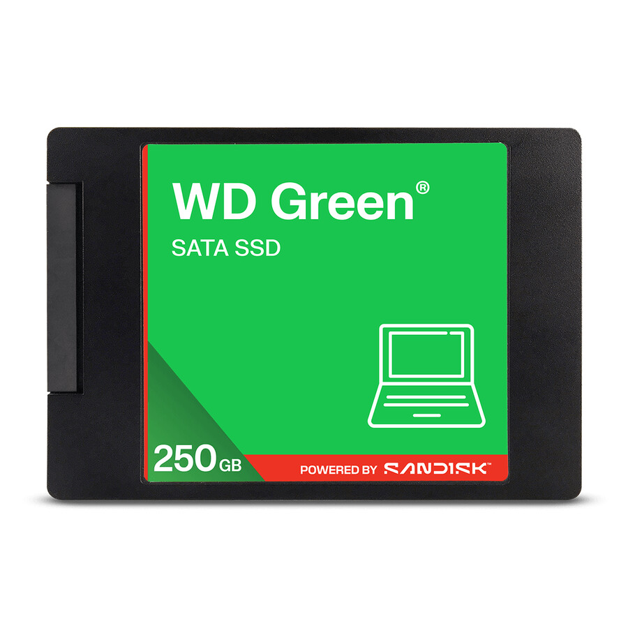 ssd wd green sata da 500 gb e 25 pollici con case da 257 mm sandisk