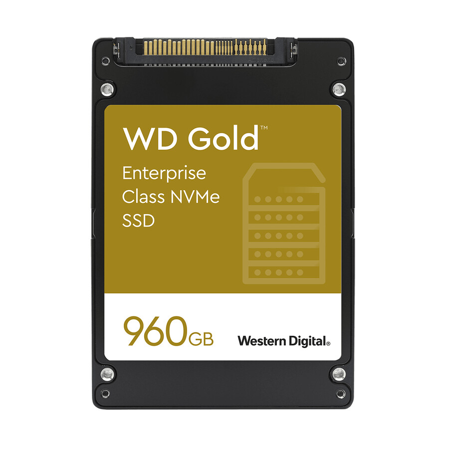 ssd nvme di classe enterprise wd gold da 960 gb sandisk