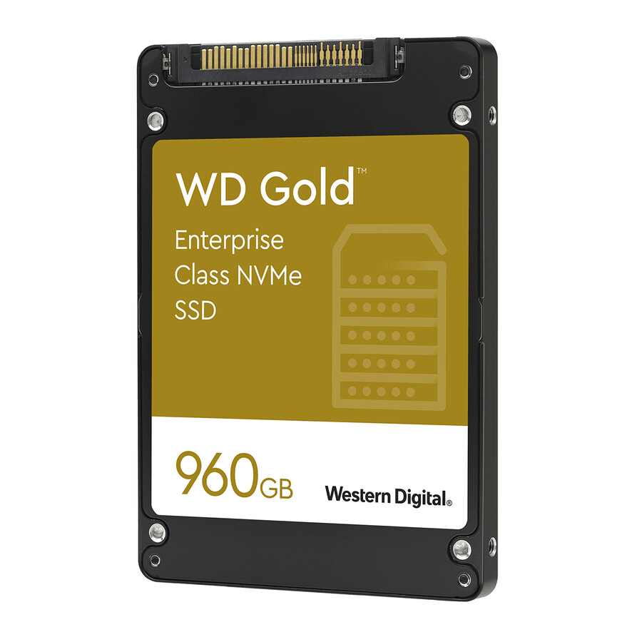ssd nvme di classe enterprise wd gold da 960 gb sandisk