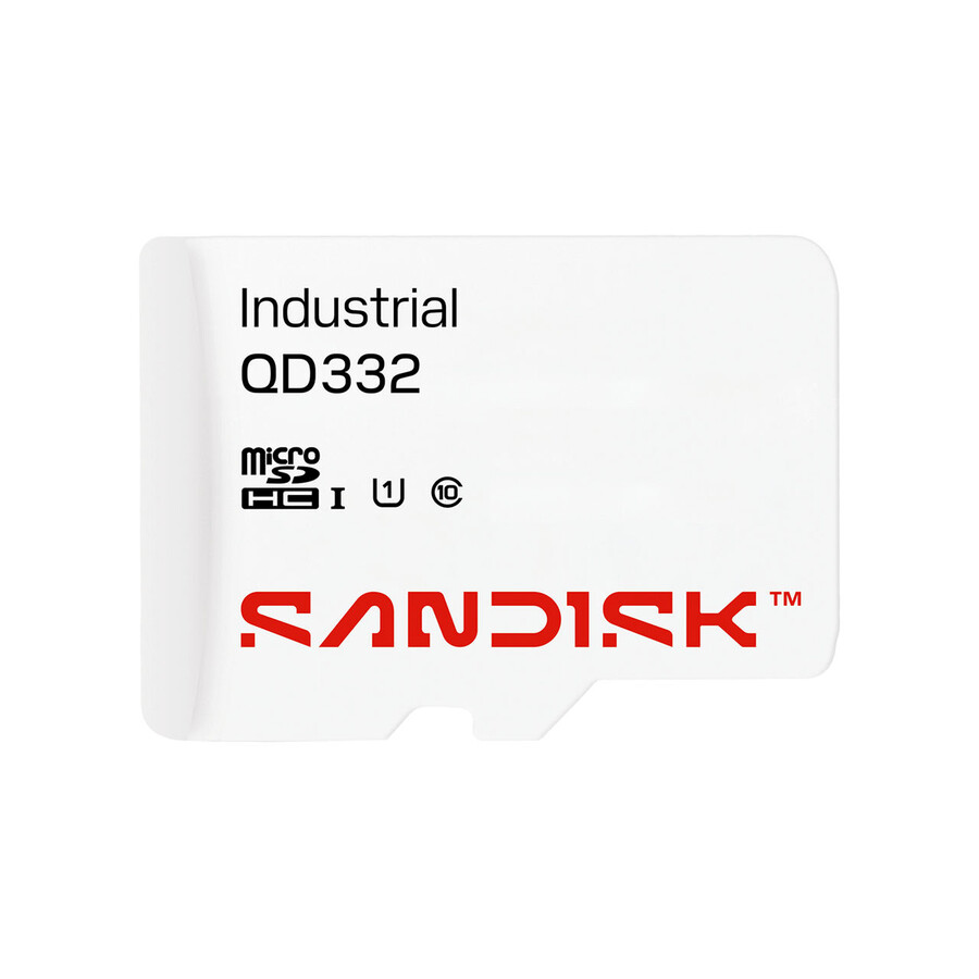 scheda microsd industriale 3d nand da 64 gb sandisk