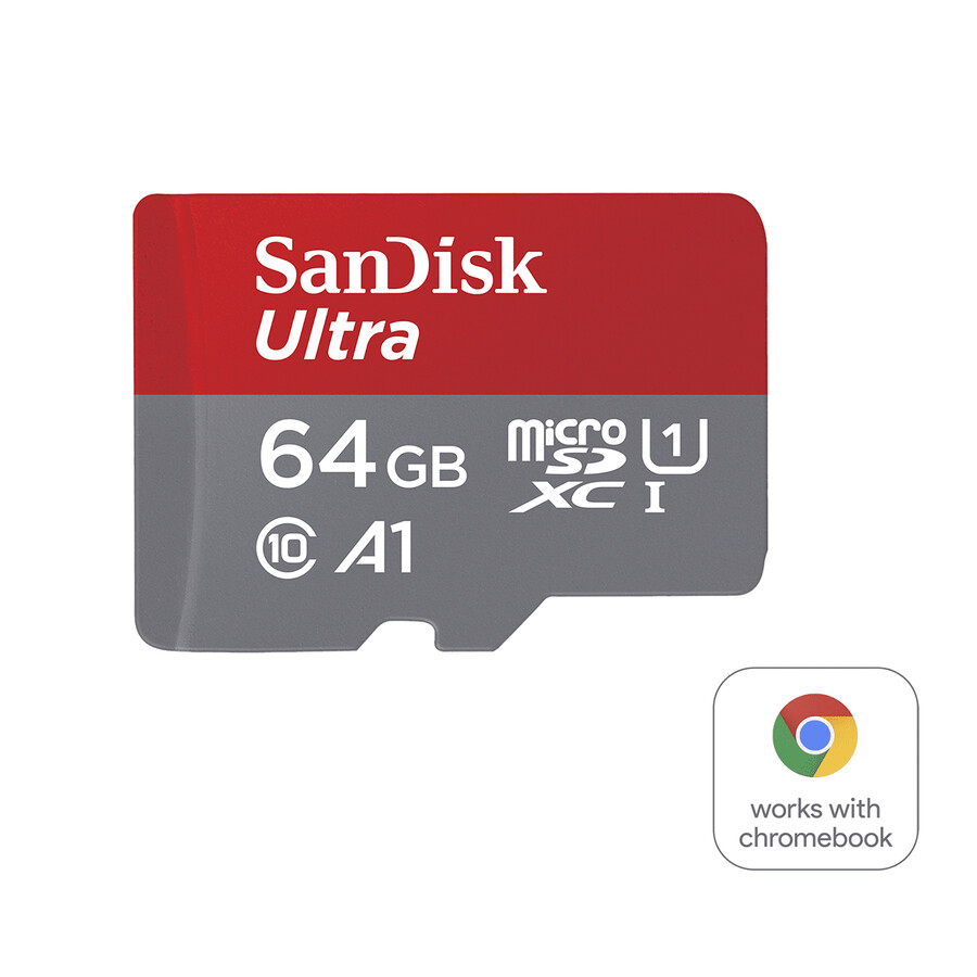 scheda microsd sandisk ultra da 512 gb per chromebook sandisk