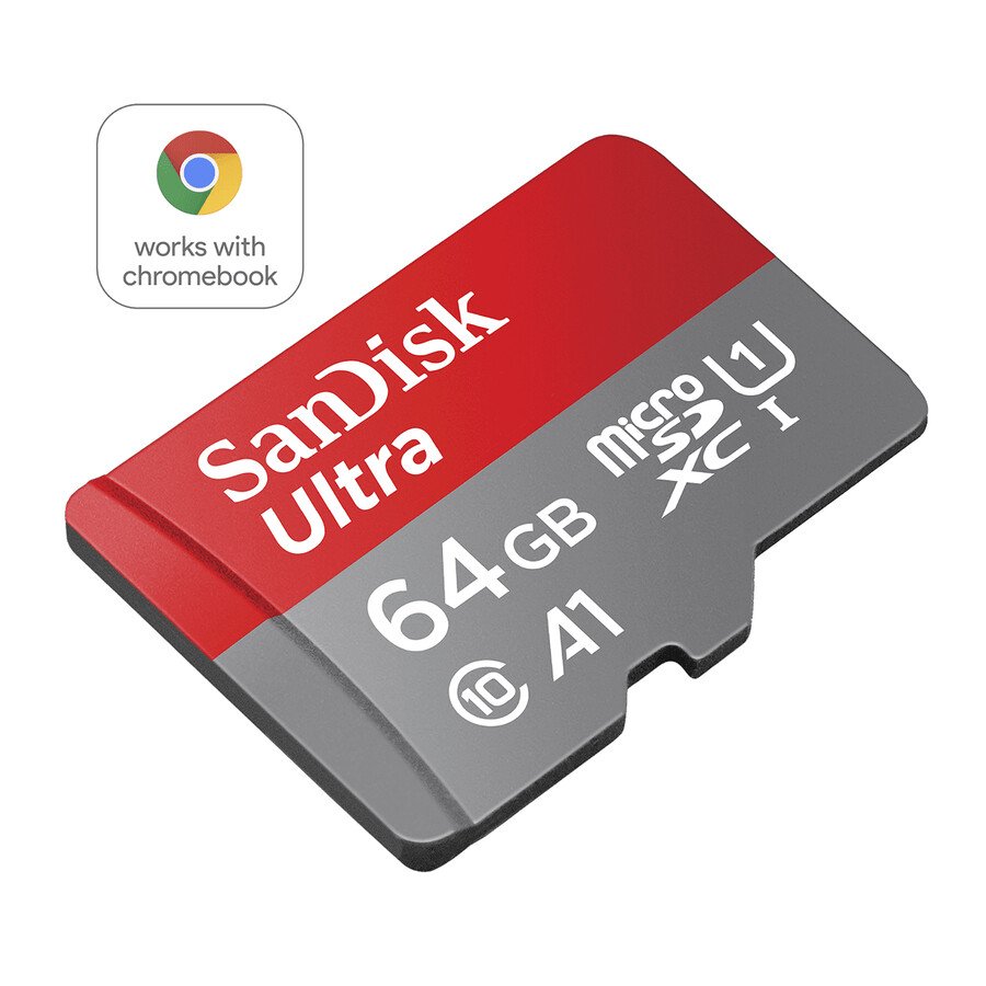 scheda microsd sandisk ultra da 512 gb per chromebook sandisk