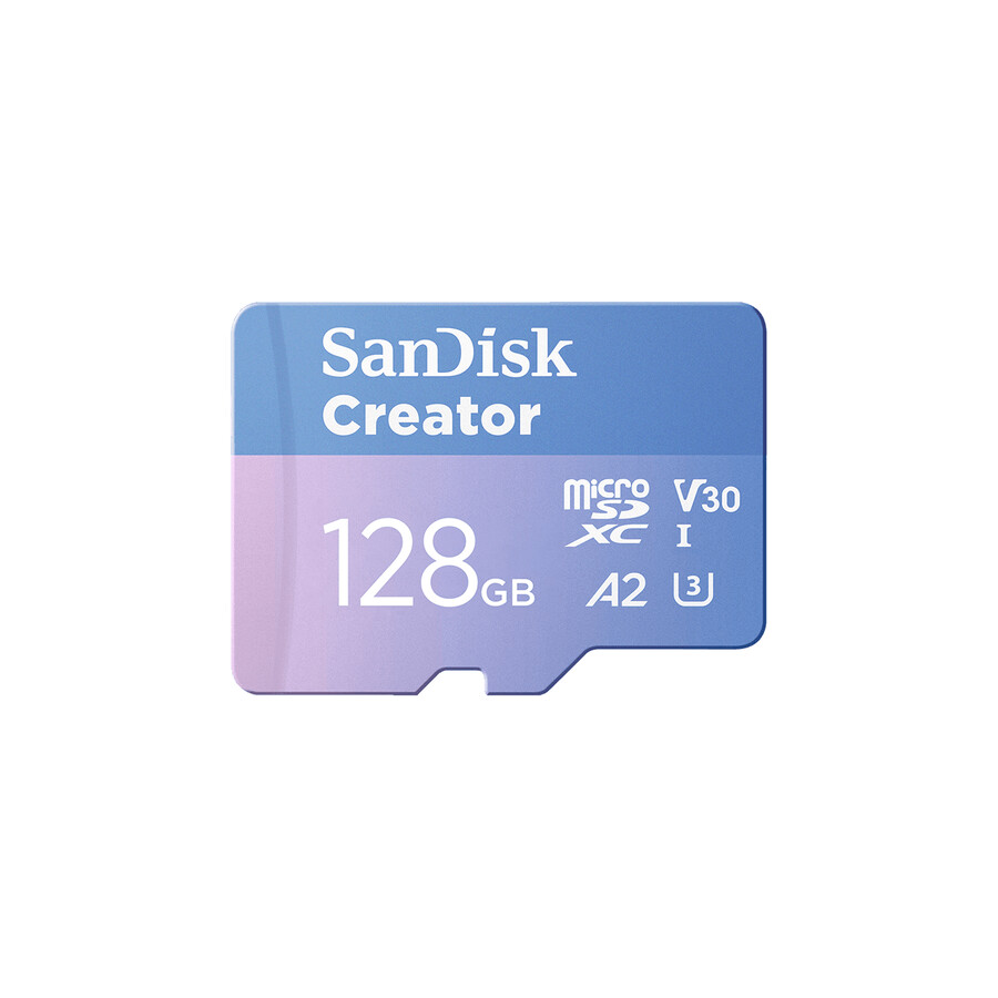 scheda microsd sandisk creator da 128 gb sandisk