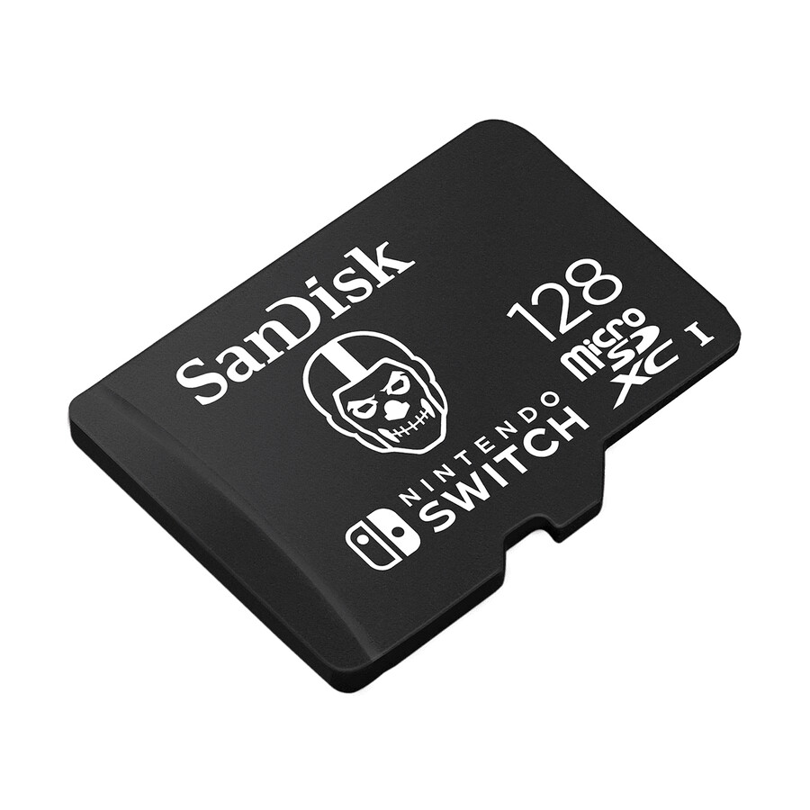scheda microsdxc sandisk da 128 gb per nintendo switch edizione fortnite sandisk