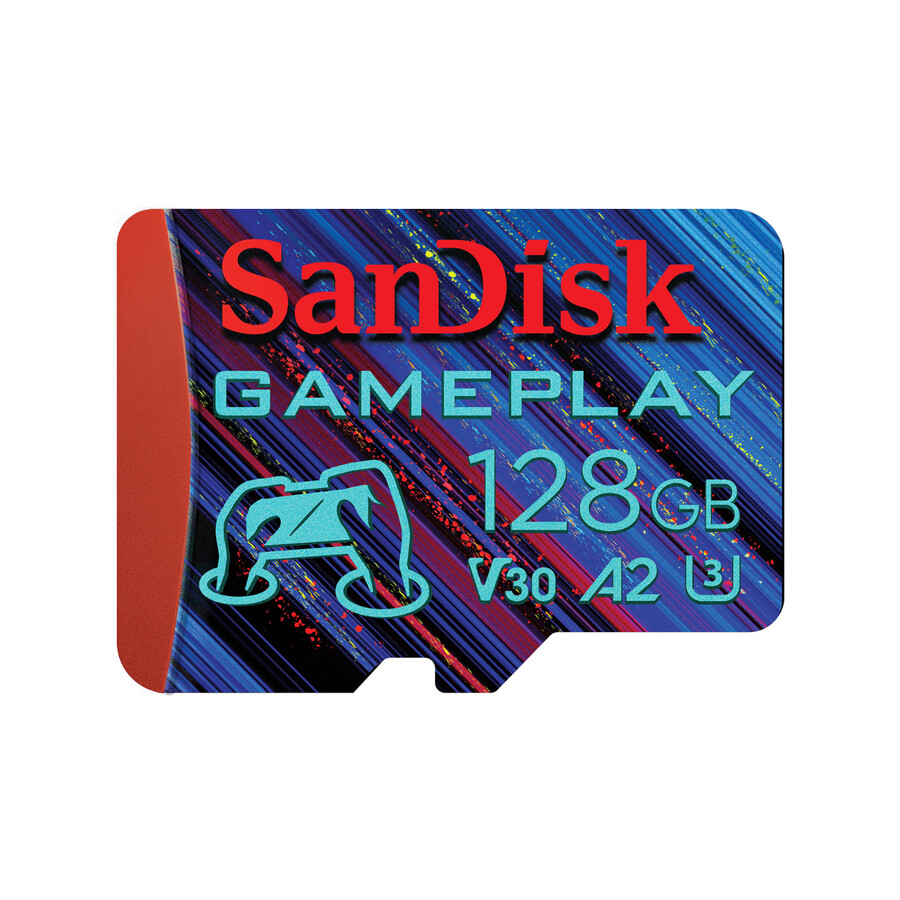 scheda microsd sandisk gameplay da 512 gb per giochi su dispositivi mobili e console portatili sandisk