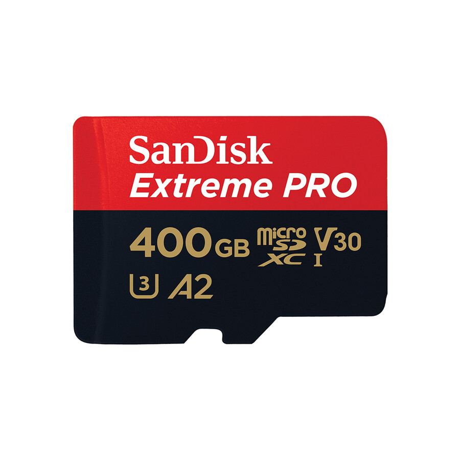 scheda sandisk extreme pro microsdxc uhs-i da 400 gb fino a 170 mbp sandisk