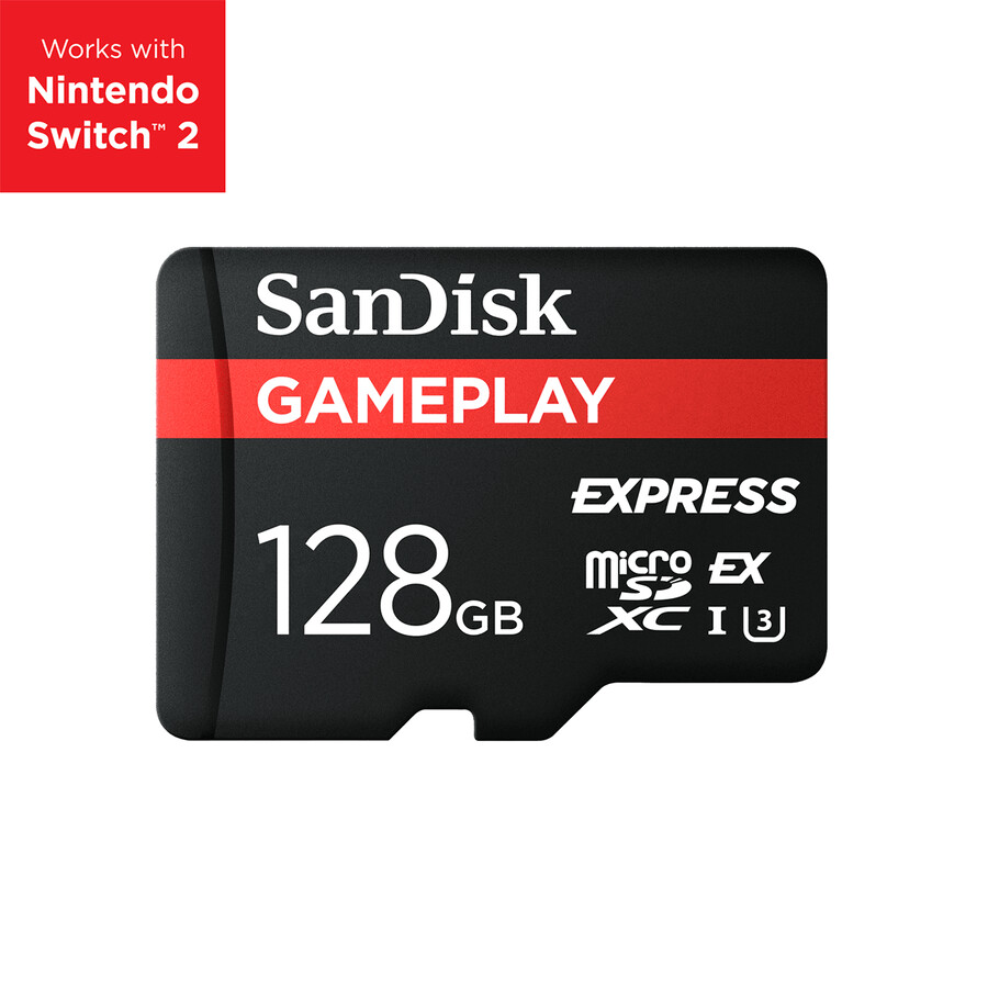 scheda microsd express sandisk gameplay da 256 gb sandisk