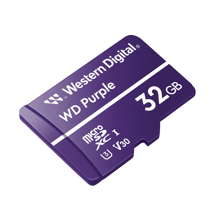 scheda microsd wd purple sc qd102 high endurance da 32 gb microsdhc sandisk