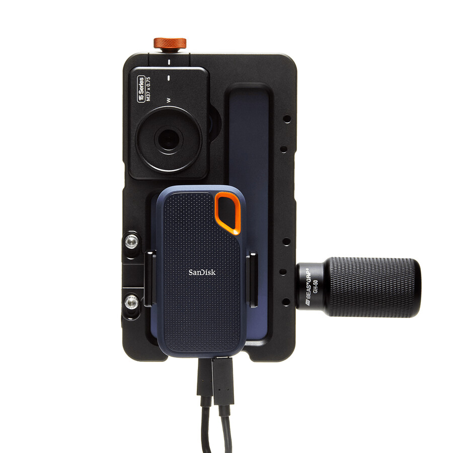 kit creatore beastgrip x sandisk beastcage per iphone 15 pro max sandisk