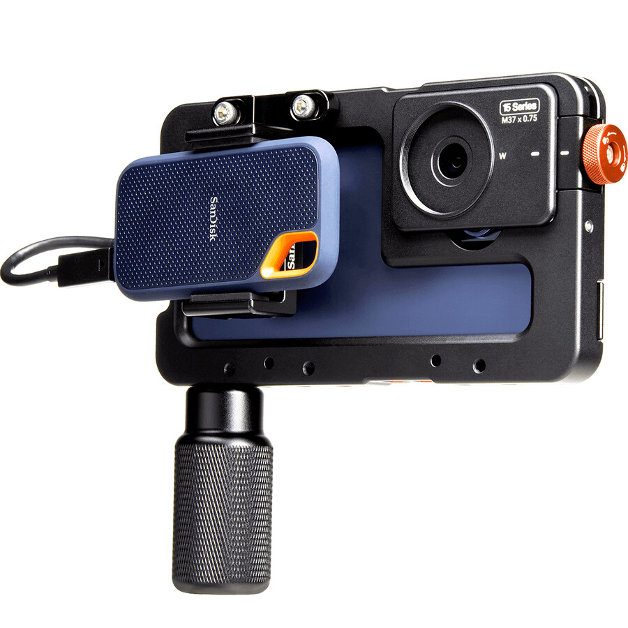 kit creatore beastgrip x sandisk beastcage per iphone 15 pro max sandisk
