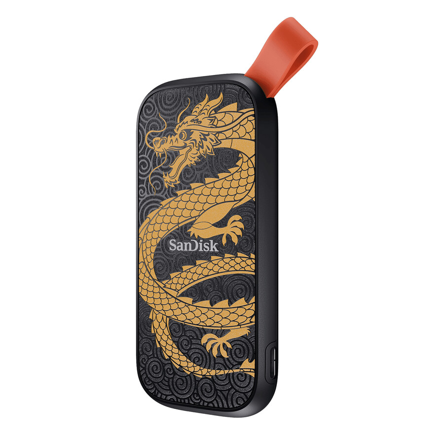 ssd portatile sandisk da 1 tb edizione dragon sandisk