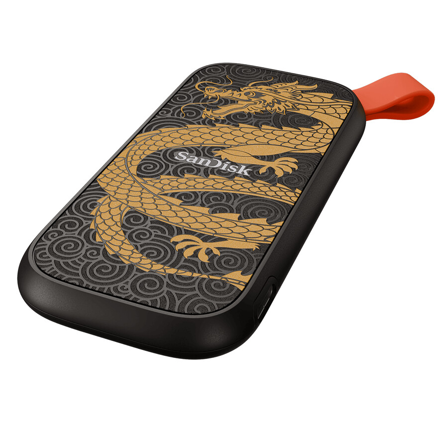 ssd portatile sandisk da 1 tb edizione dragon sandisk
