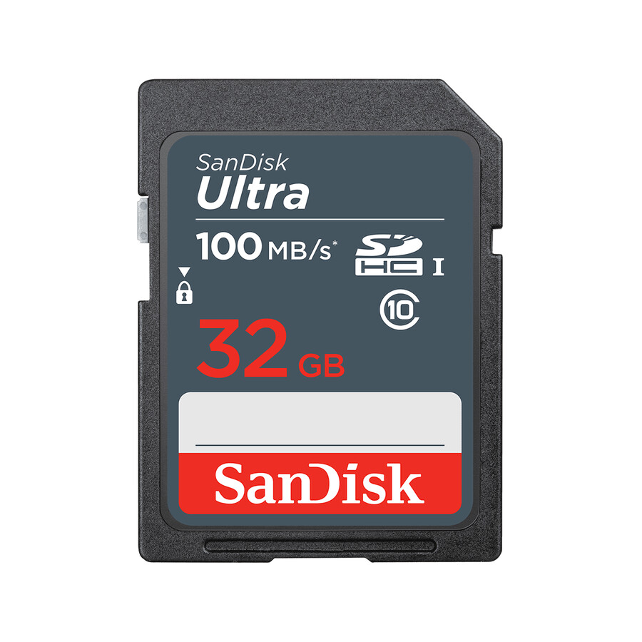 scheda sandisk ultra sdhc da 32 gb e scheda sdxc sandisk