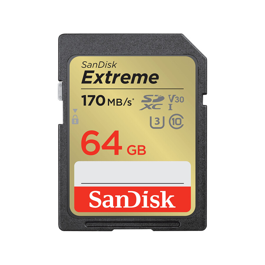 scheda sandisk extreme sd uhs-i da 128 gb sandisk