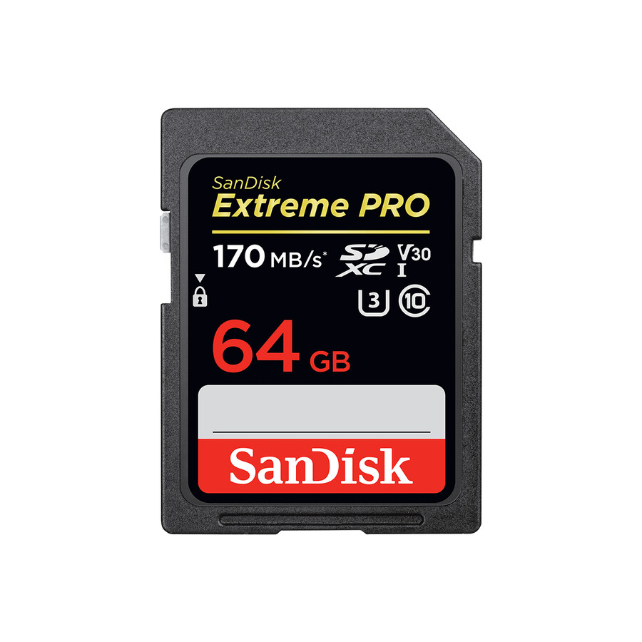 scheda sandisk extreme pro sdhc e sdxc uhs-i da 64 gb sandisk