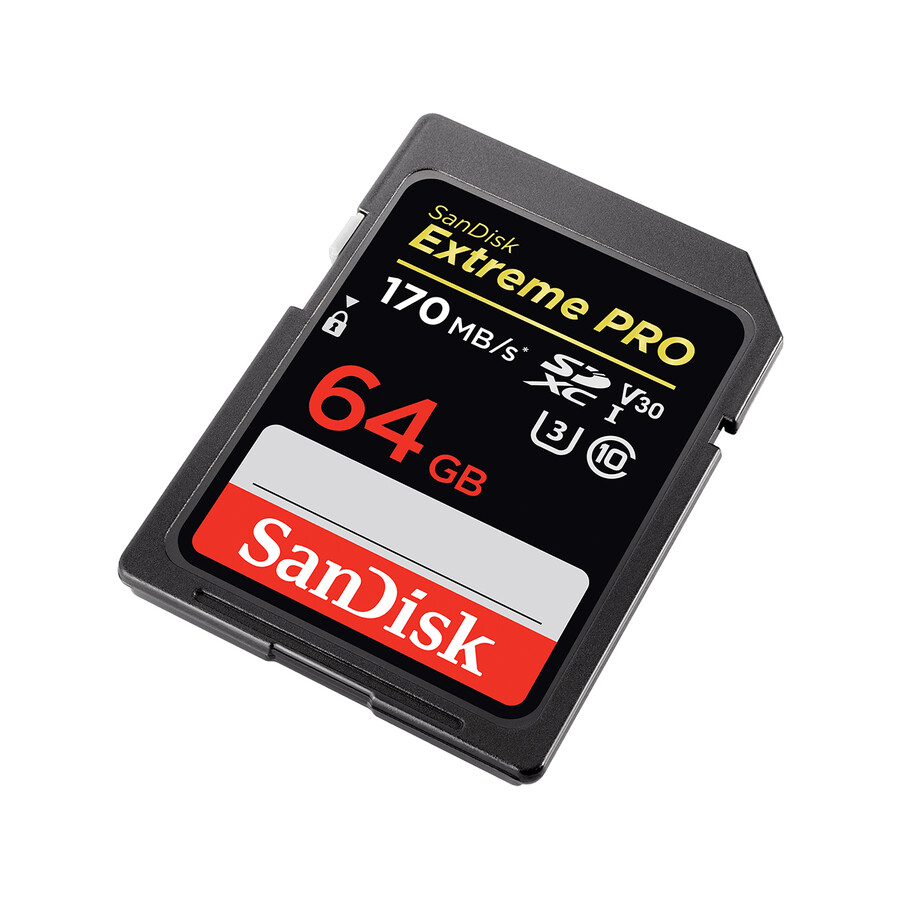 scheda sandisk extreme pro sdhc e sdxc uhs-i da 64 gb sandisk