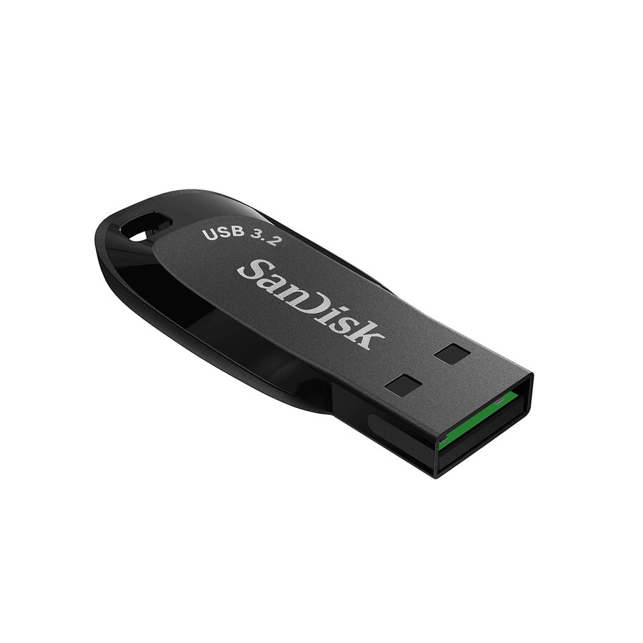 unità flash usb 3.2 gen 1 sandisk ultra shift da 128 gb con pulsante bachelor sandisk