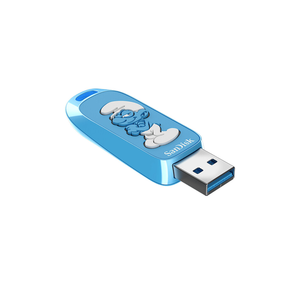 chiavetta usb sandisk smurfs da 64 gb sandisk