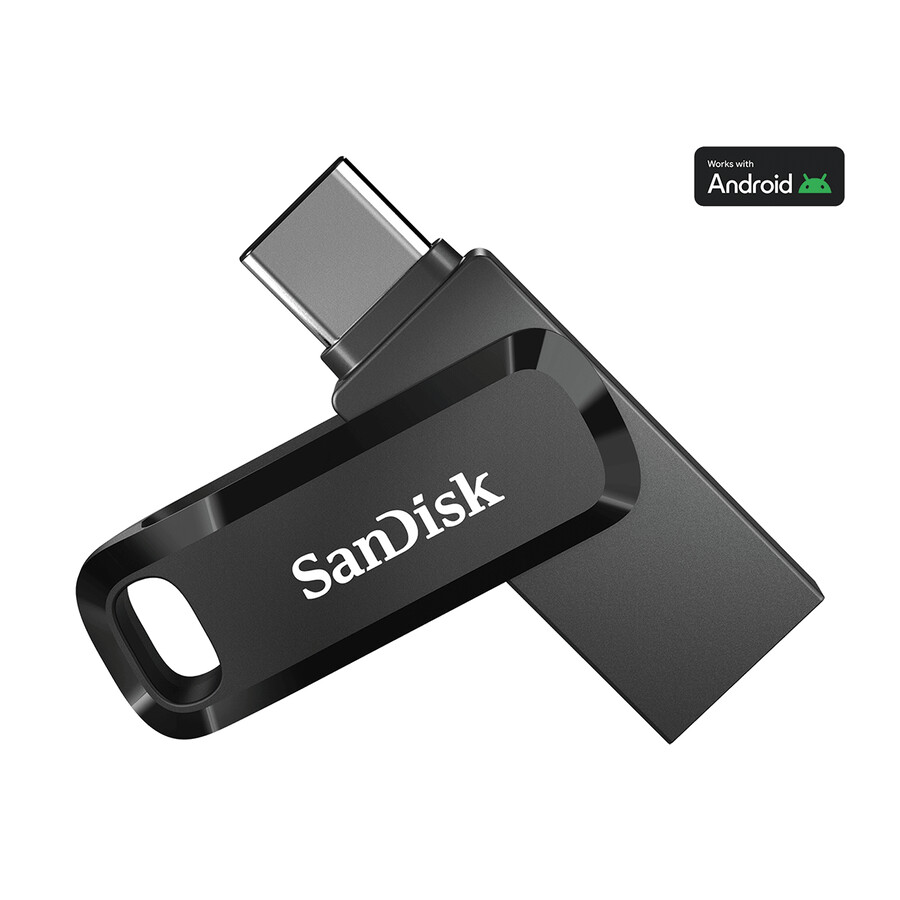 unità sandisk ultra dual drive go usb type-c nera da 64 gb sandisk