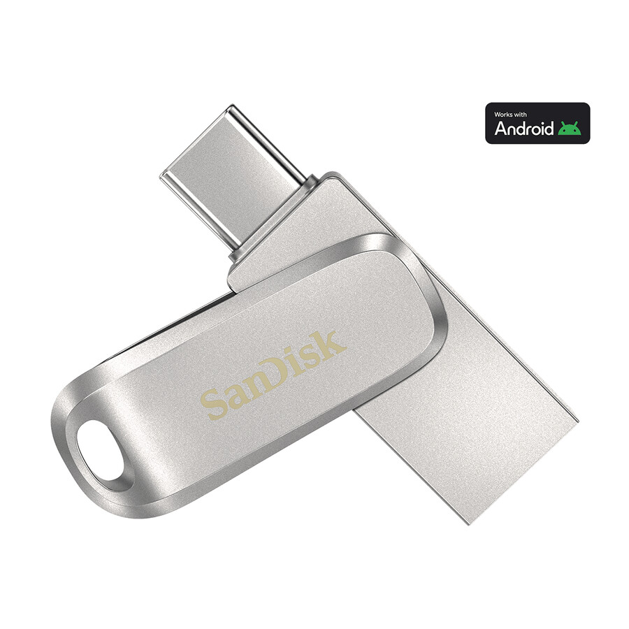 unità flash usb type-c sandisk ultra dual drive luxe da 128 gb sandisk